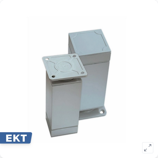 Aluminijumska nogica dvodelna plastični čep Aluminijumska nogica dvodelna, plastični čep