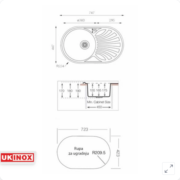 FA 747.747 Sudopera jednodelna (2) FA 747.747 Sudopera jednodelna