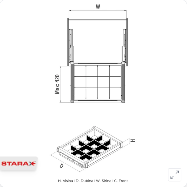 Fioka sa multifunkiconalnim uloškom