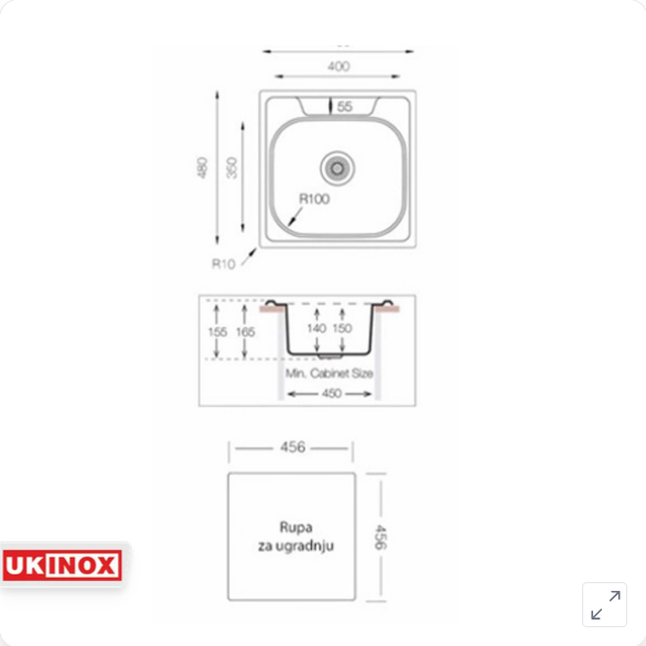 GA 480 480 Sudopera jednodelna