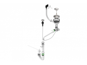 Jednodelni sifon 114-PP-POPUP Jednodelni sifon 114-PP-POPUP