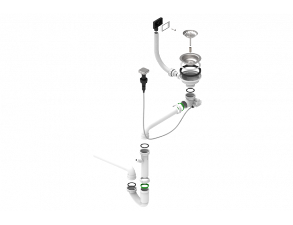 Jednodelni sifon 114-PP-POPUP