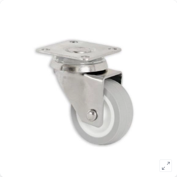 Točkić sa pločicom gumeni