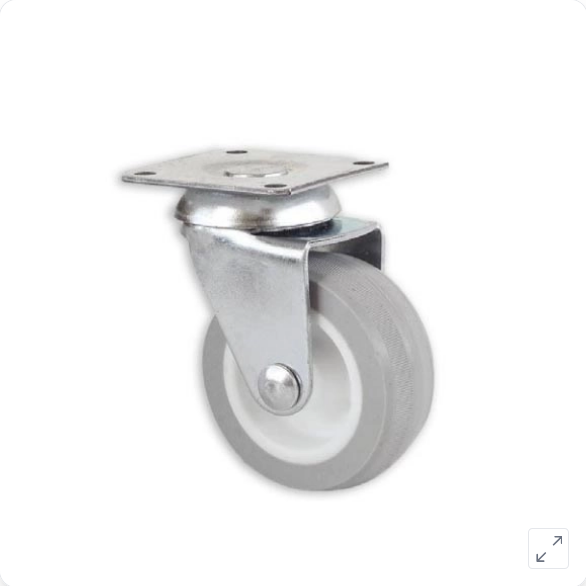 Točkić sa pločicom gumeni