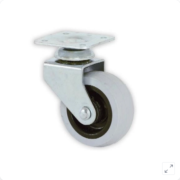 Točkić sa pločicom gumeni