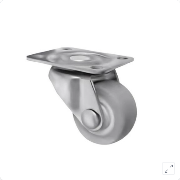 Točkić sa pločicom gumeni