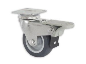 Točkić sa pločicom i kočnicom gumen