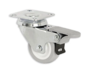 Točkić sa pločicom i kočnicom gumeni