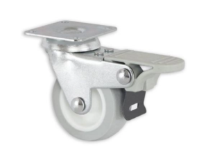 Točkić sa pločicom i kočnicom gumeni