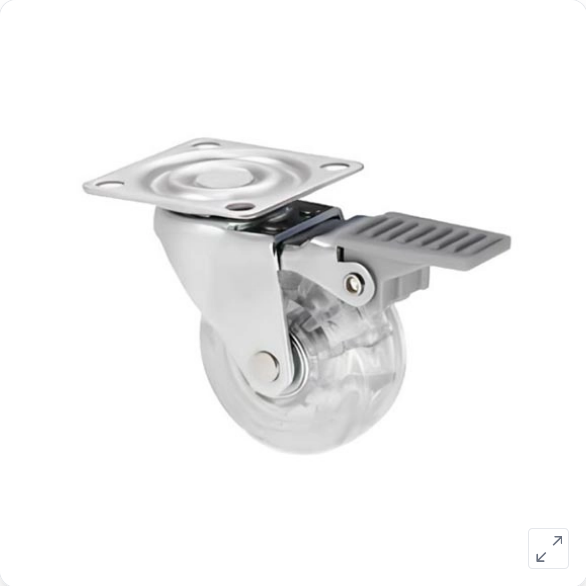 Točkić za nameštaj silikonski, transparentni