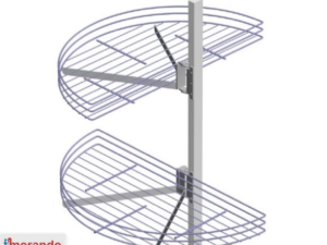 Ugaona mreža 1/2 kruga