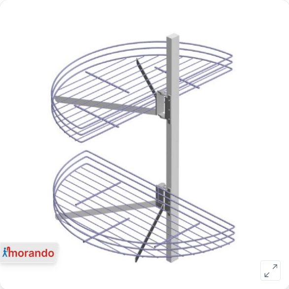 Ugaona mreža 1 2 kruga Ugaona mreža 1/2 kruga
