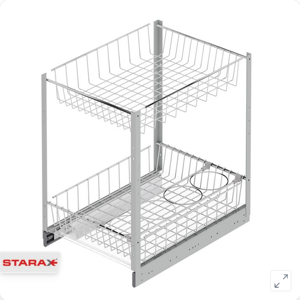 Žičana korpa sa usporivačem